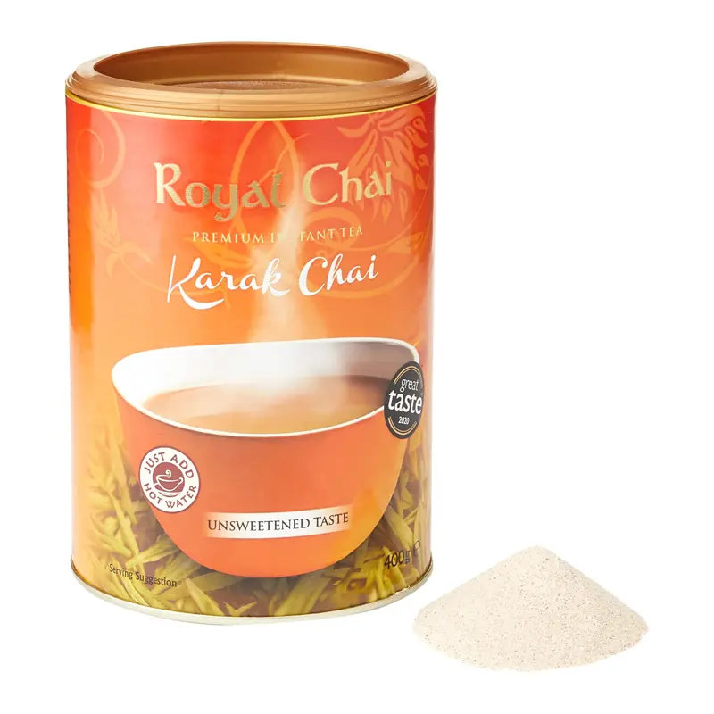 Royal Karak Unsweetened Tub 6x400g