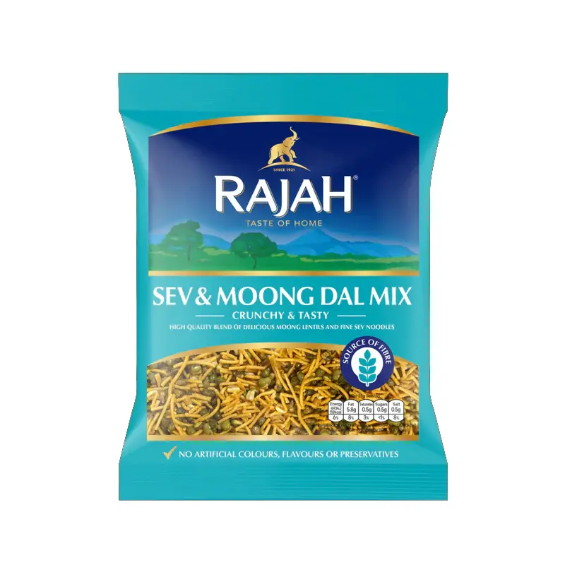 Rajah Sev & Moong Dal 200g x  8– A Crispy & Flavourful Delight!
