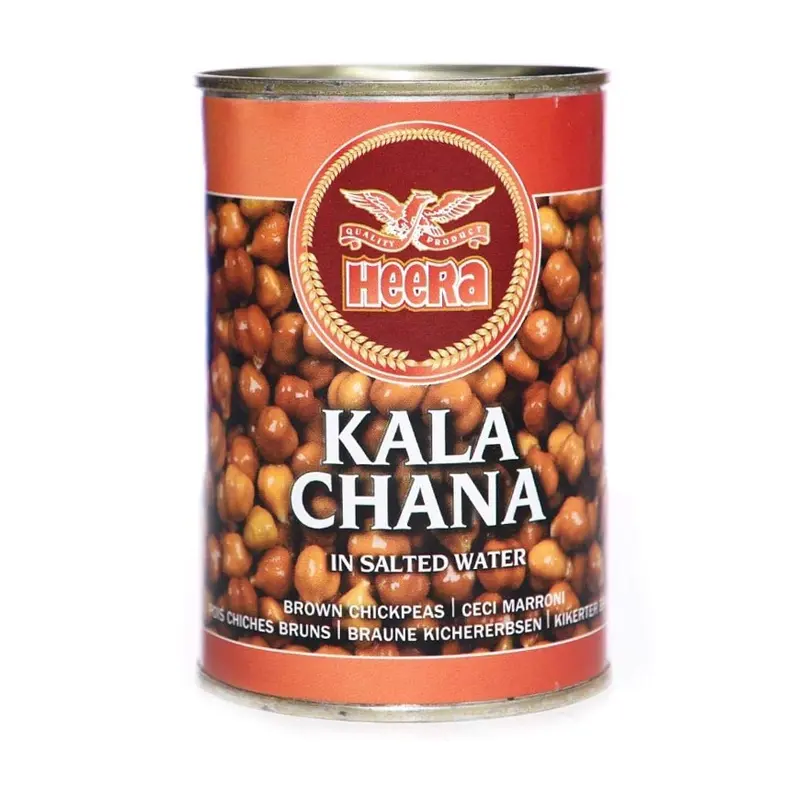 Heera Boiled Kala Chana 400gr