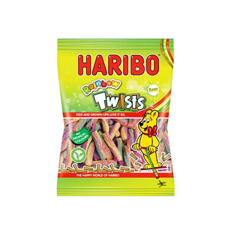 Haribo Mini Sour Rainbow Twist 150g 