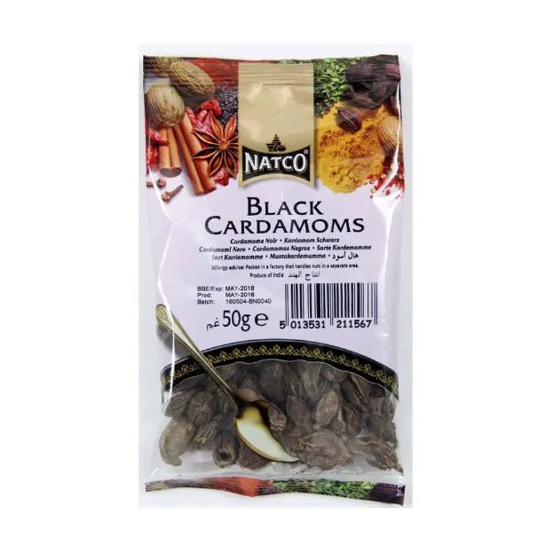 Natco Cardamom Black 50gr