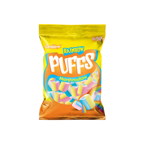 Candyland Puffs Rainbow Marshmallows 160gr x 3Pack 
