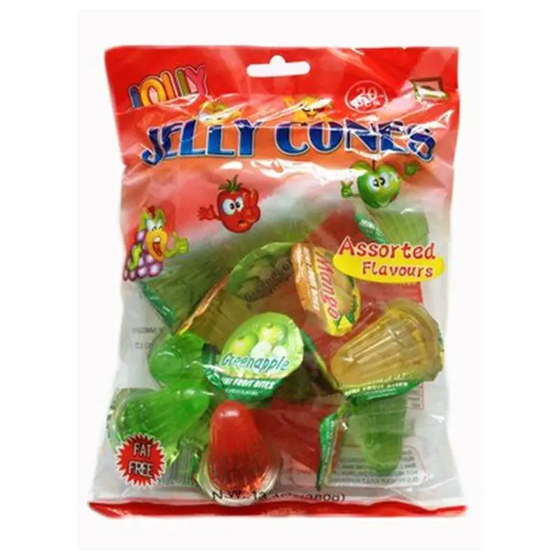 Jolly Jelly Cones Assorted 3Pack