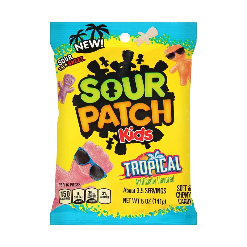 Sour Patch Kids Tropical 80g x 4Pack