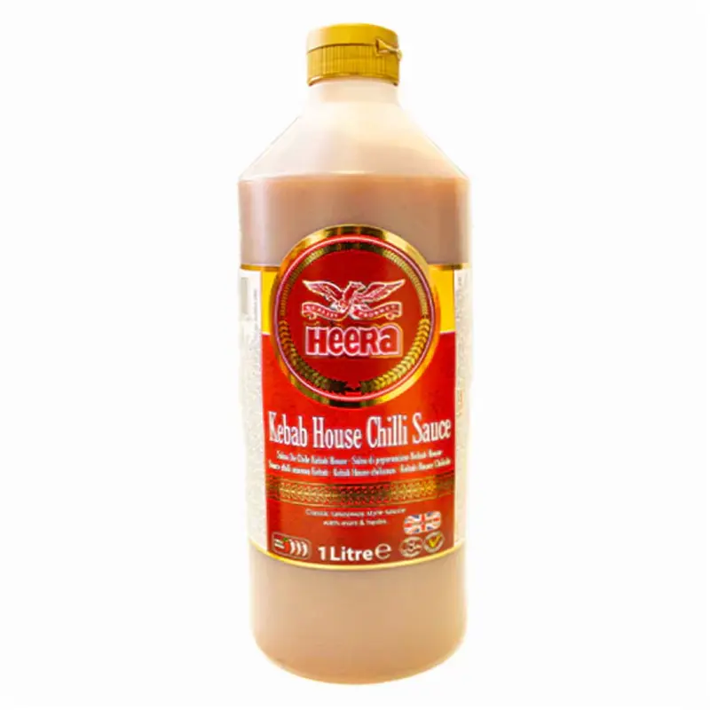 Heera Kebab House Chilli Sauce 10 x 1 Litre