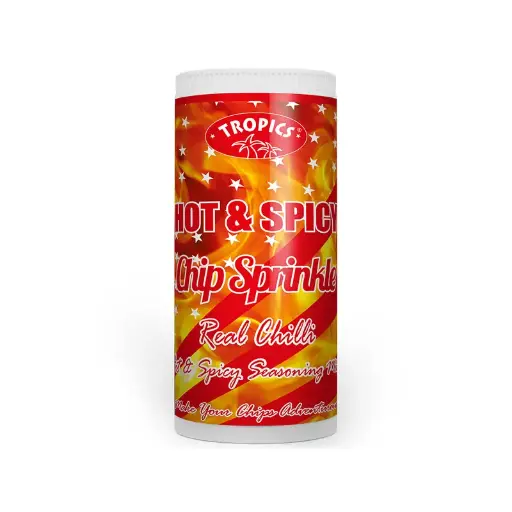 Tropics Hot & Spicy Chip Sprinkle 100gr x 12