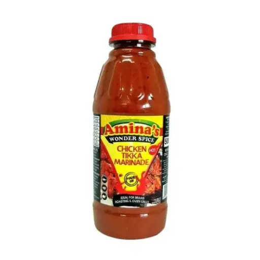 Amina's Chicken Tikka Hot Marinade 8x500ml