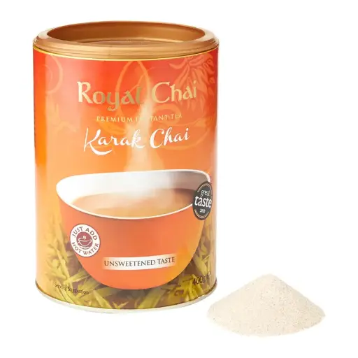 Royal Karak Unsweetened Tub 6x400g