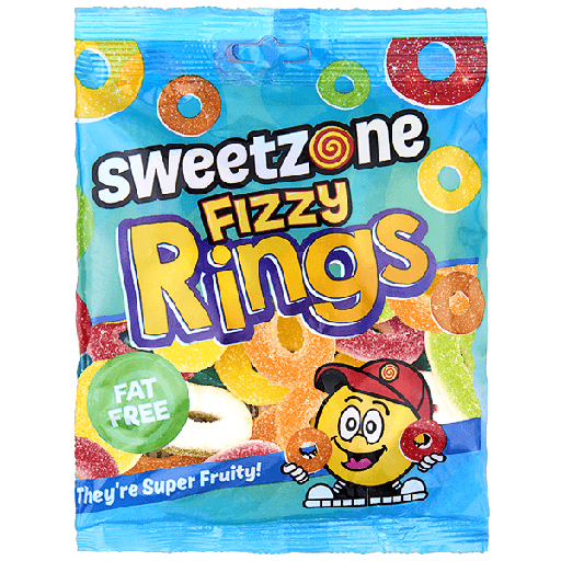 Sweetzone Fizzy Rings 170gr x 12