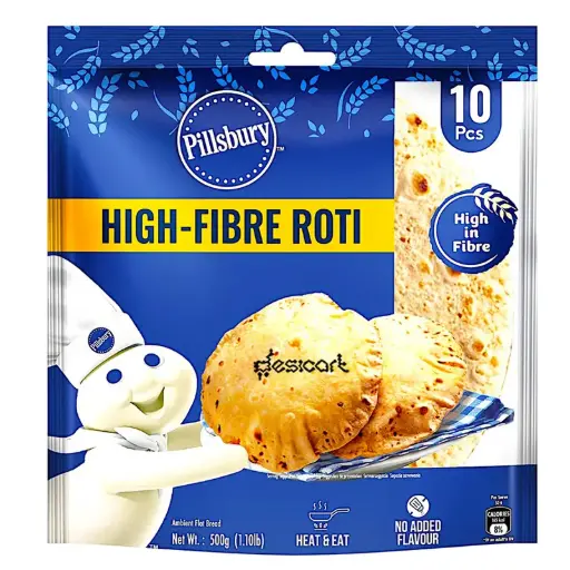 Pillsbury Roti High Fibre Chapatti 18 Pcs