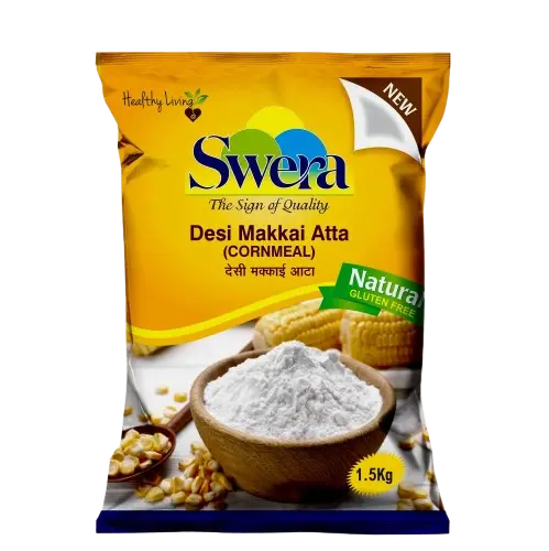 Swera Desi Makai Atta 1.5Kg 