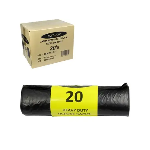 Bin Bags 20s 20Rolls