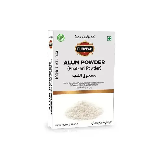 Durvesh Alum Powder Phatkari 100g 