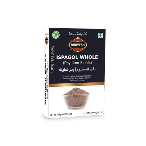 Durvesh Ispaghol Whole 100g x 12