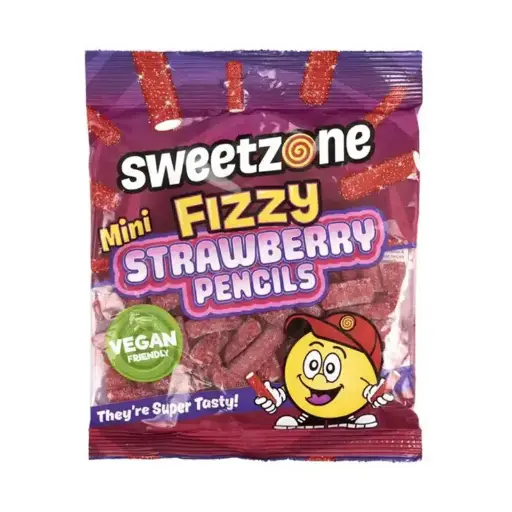 Mini Fizzy Strawberry 180gr x 12 + VAT