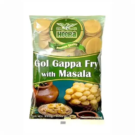 Heera Gol Gappa Fry 250g + 50gr masala