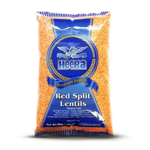 Heera Red Split Lentils 2Kg