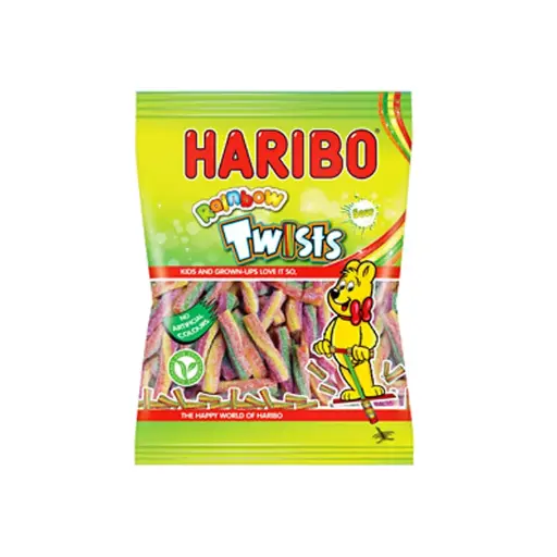 Haribo Mini Sour Rainbow Twist 150g 