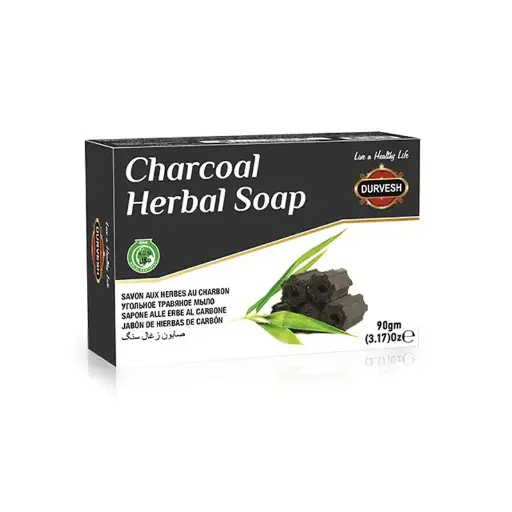 Charcoal Herbal Soap 1x12