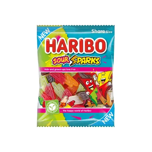 Haribo Sour Sparks 154g 