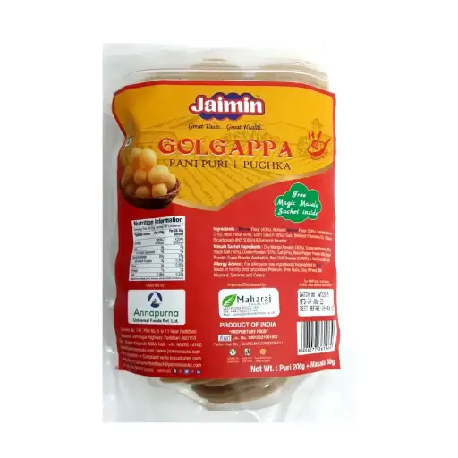 Jaimin GolGappa Ready to Fry 200g