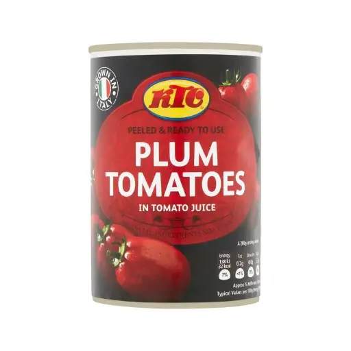 KTC Italian Plum Peeled Tomato 400gr