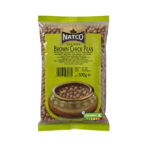 Natco Brown Chick Peas 500gr