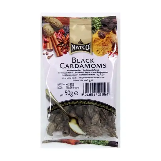 Natco Cardamom Black 50gr