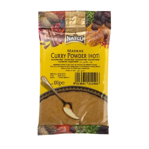 Natco Curry Powder Hot 100gr 