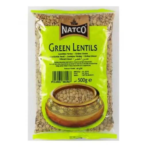 Natco Green Lentils 500Gr