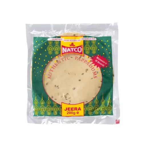 Natco Jeera Pappadom 200g 