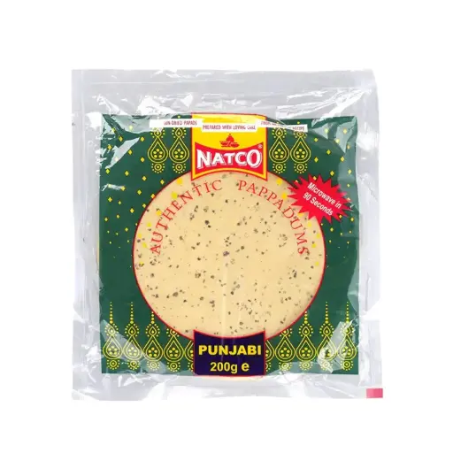 Natco Punjabi Pappadom 200g 