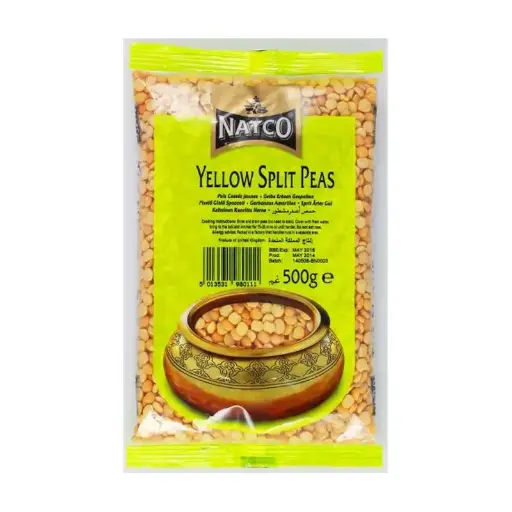 Natco Yellow Split Peas 500Gr