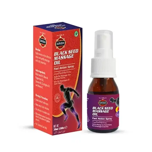 Durvesh Black Seed Massage Oil Spray 30ml