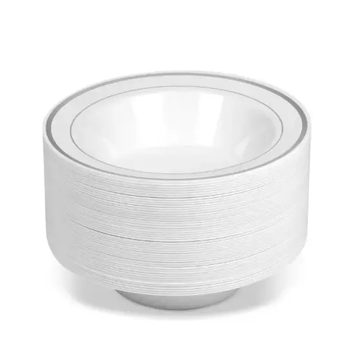 Plastic Bowl 100Pcs 