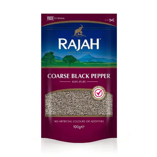 Rajah Coarse Black Pepper 100gr 