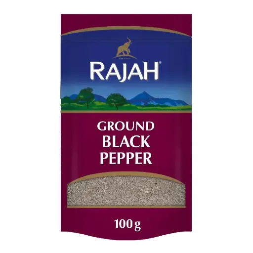 Rajah Ground Black Pepper 100gr