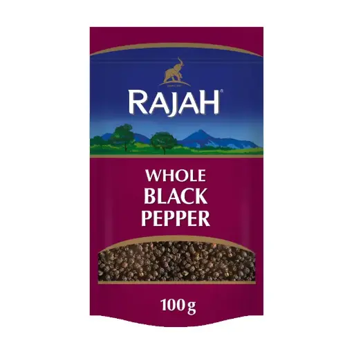 Rajah Whole black pepper 100gr 