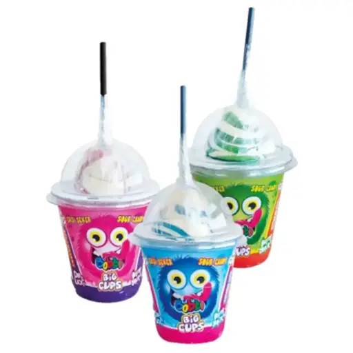 Bobbo Big Cups Dip & Lick 39gr x 4Pcs