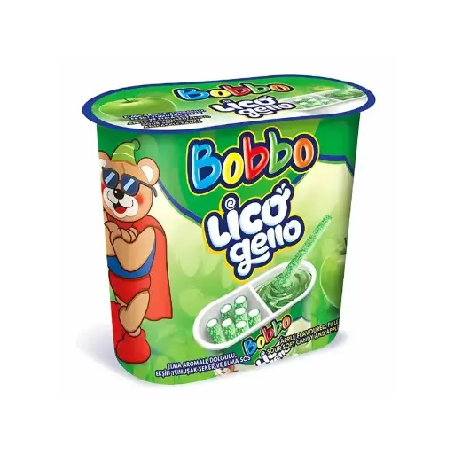 Bobbo Lico Gel Cups Apple DIPS 45gr x 4