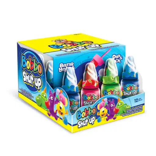 Bobbo Shut Up Candy Dip & Lick 32gr x 4pcs