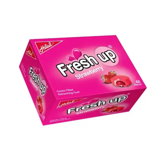 Hilal Fresh Up Strawberry 48pcs 