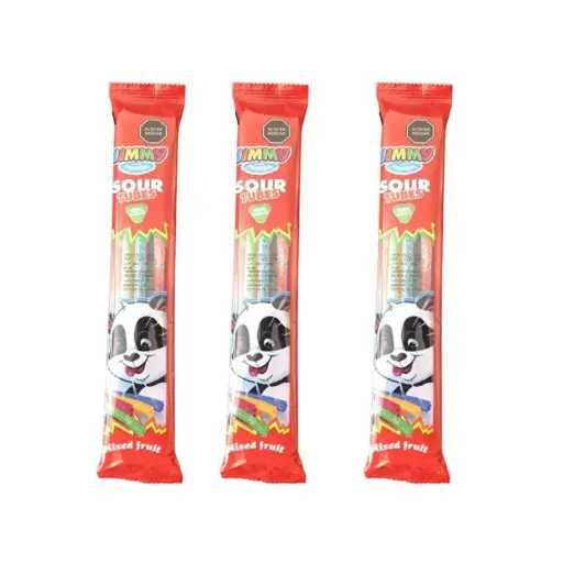 Jimmy Fruit Mixed Sour Tube x 4Pcs