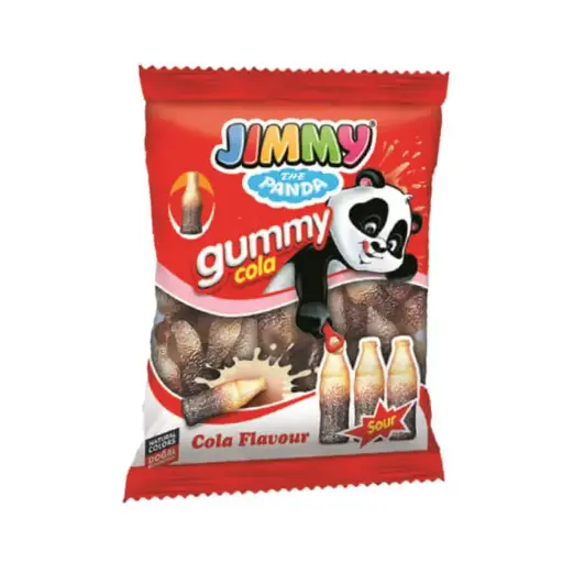 Jimmy Gummy Cola Sour 80g x 4Pcs