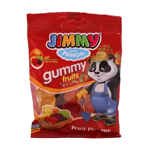 Jimmy Gummy Fruits 80g x 4Pcs