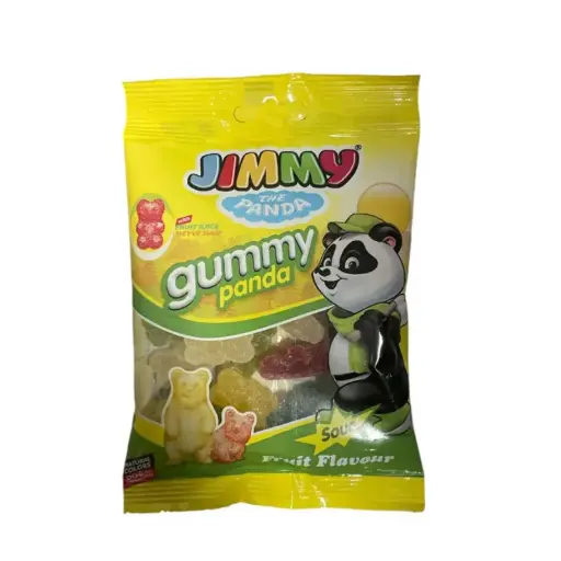 Jimmy Gummy Panda Sour 80g x 4Pcs