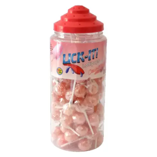 Lick-It Candy Floss Lollies (100 x 16g) 