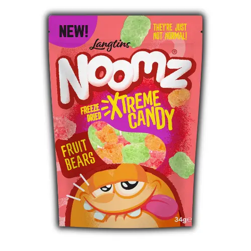 Noomz Fruit Bears 34gr x 4Pack