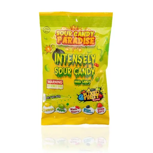 Sour Candy Paradise Sour Candy 60g x 4Pack