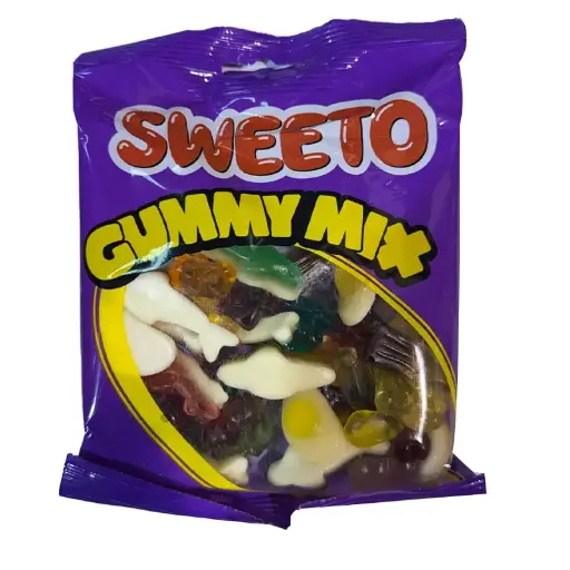 Sweeto Fizzy Mix Jelly Bags 150g x 3Pack